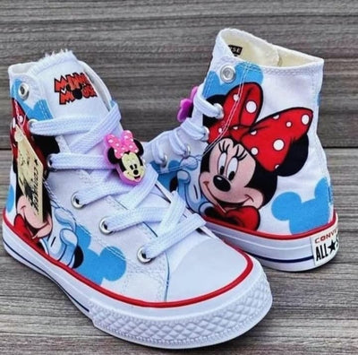 zapato estampado Minnie